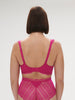 Spacer plunge bra - Hibiscus Pink