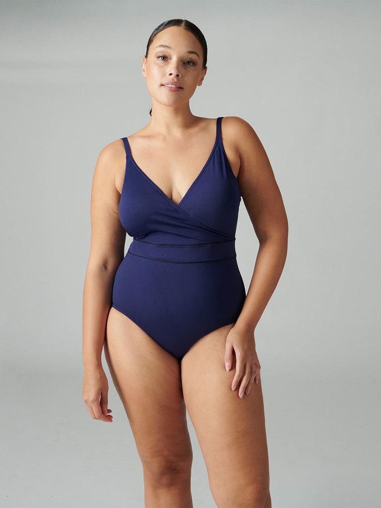 Calysta Wireless Padded One-Piece - Midnight