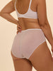 High-waist brief - White