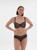 Half cup bra - Black