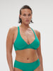 Wireless support bikini triangle - Waterfall Green