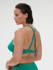 Wireless support bikini triangle - Waterfall Green