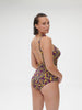 Wireless Molded One-Piece - Agadir Purple Print