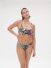 Underwired brassière - Seaside Blue Print
