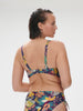 Underwired bikini triangle - Seaside Blue Print