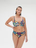 Underwired bikini triangle - Seaside Blue Print