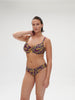 Bikini brief - Agadir Purple Print