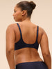 Squared neckline spacer bra - Sapphire