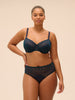 High-waist brief - Sapphire