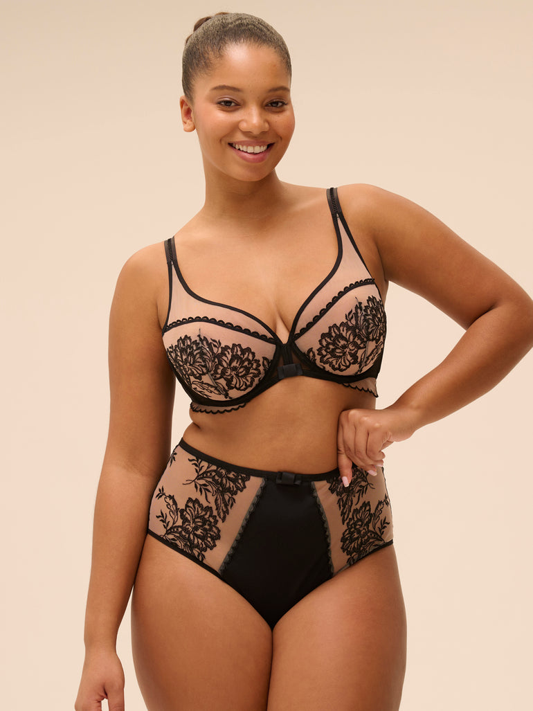 High-waist brief - Light Tatoo