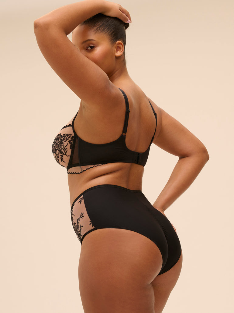 High-waist brief - Light Tatoo