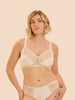 Structured wireless bra - Natural