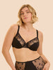 Moulded underwired bra - Black