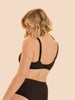 Moulded underwired bra - Black