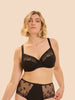 Full cup support bra - Black