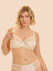 Full cup support bra - Natural