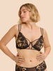 Underwired scarf bra - Light Tatoo