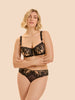 Half cup bra - Light Tatoo