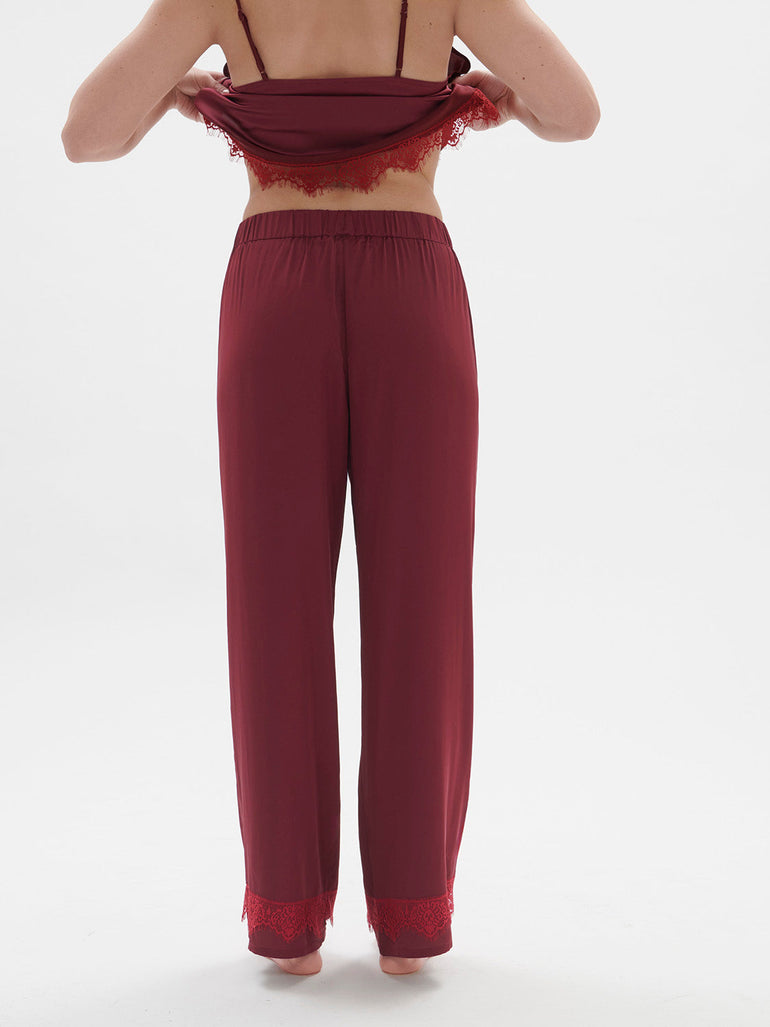 Night pants - Spinel Red
