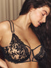 Underwired scarf bra - Light Tatoo