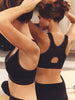Wireless sports bra - Black