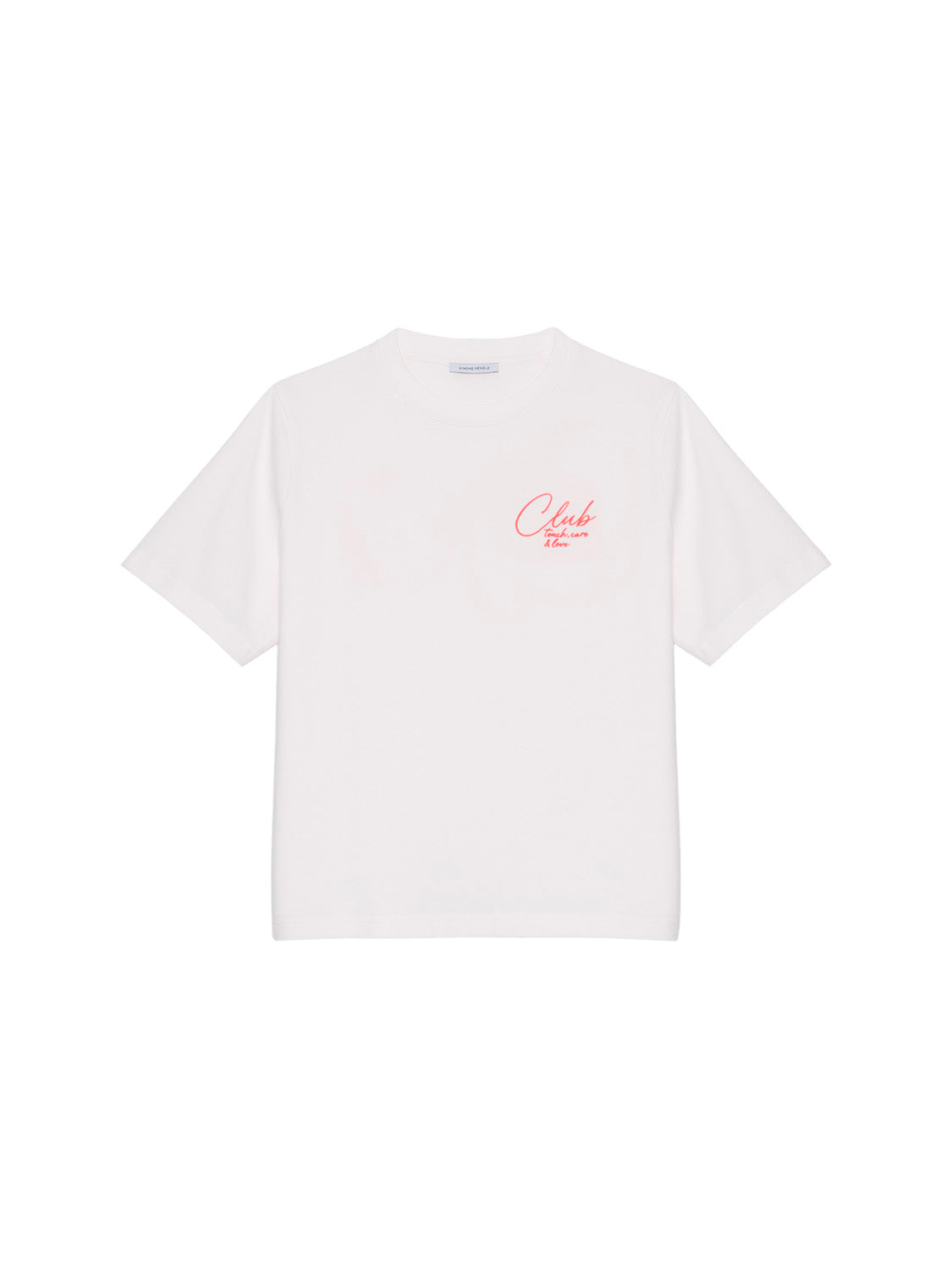 T-shirt Limited Edition Pink October - White